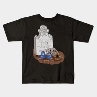 On Thy Feet Kids T-Shirt